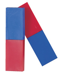 弗雷科学彩色编码条磁铁，红色/蓝色，一包2，项目编号1008688