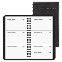 At-A-Glance Non-Refillable Unruled Appointment Book, 2-1/2 X 4-1/2 in, Weekly, Jan - Dec, Item Number 1052993