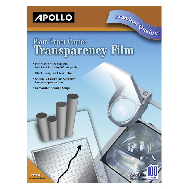 Overhead Transparency Film and Sheets, Item Number 1054001