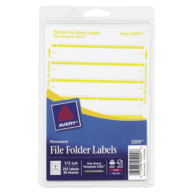 File Folder and File Cabinet Labels, Item Number 1054129
