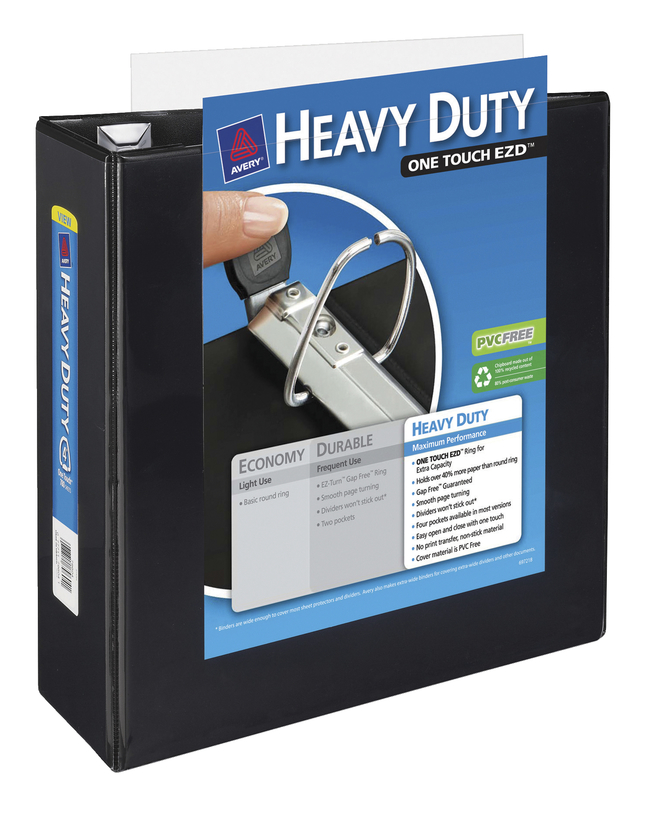 Heavy Duty D-Ring Presentation Binders, Item Number 1054786