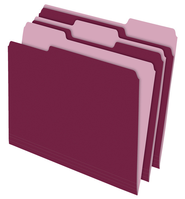 Top Tab File Folders, Item Number 1058620