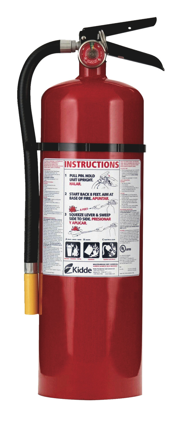 10 lb fire extinguisher