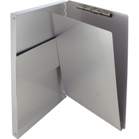 Saunders Snapak Side Opening Form Holder with Storage Compartment, 8-1/2 X 14 in, Aluminum, Item Number 1068096