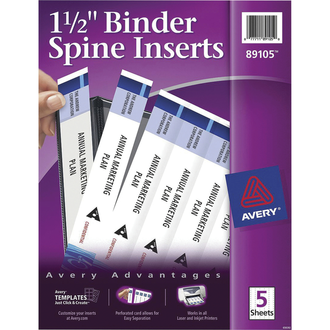 Binder Equipment and Binder Supplies, Item Number 1098420