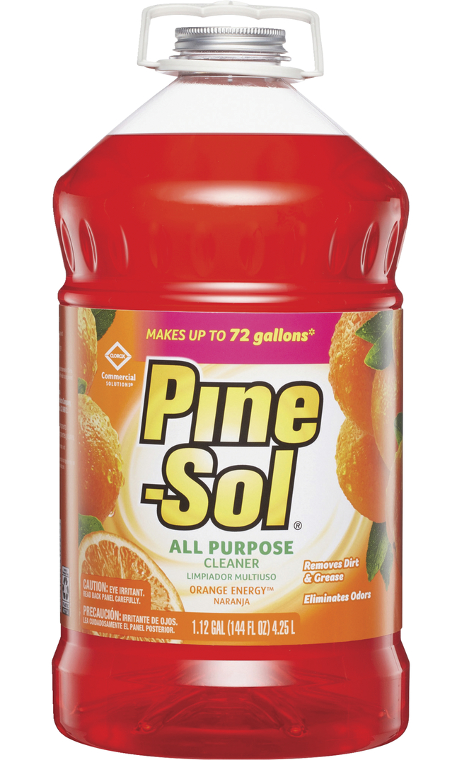 Multi-Purpose Pine-Sol Cleaner, 144 Ounces, Orange Energy Scent, Item Number 1118860