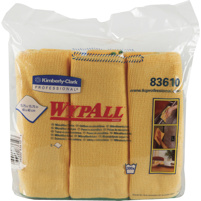 WYPALL Microfiber Cloths, Item Number 1122751