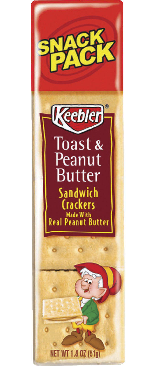 are keibler toasted crackers with peanut butter bad for you