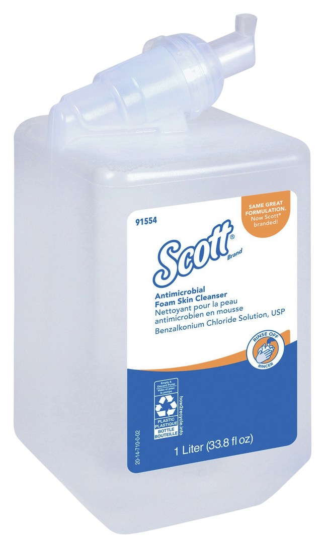 Kleenex Antibacterial Foam Cleanser Refill, 1000 ml, Item Number 1124881