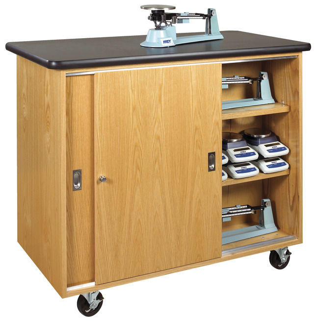 Diversified Woodcrafts Mobile Balance Storage Cabinet, 48 W x 24 D x 40 H in, Item Number 1129099
