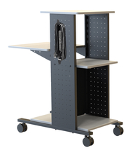 Mobile Presentation Station with Electricity, 18 x 34-1/4 x 40 Inches, Item Number 1137494