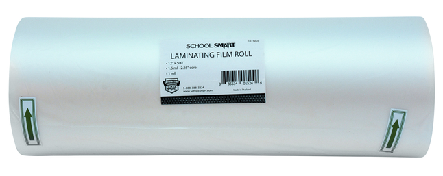 1 Inch Core Clear Gloss 1.5 Mil 2 Rolls USI WrapSure Standard Thermal Roll Laminating Film 25 Inches x 500 Feet 