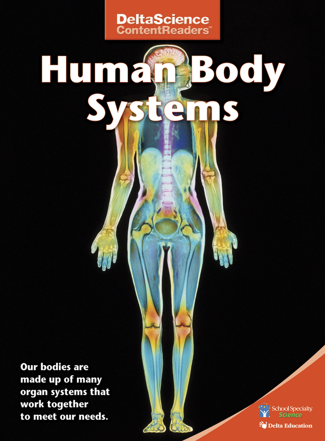Delta Science Content Readers Human Body Systems Red Book, Pack of 8, Item Number 1278096