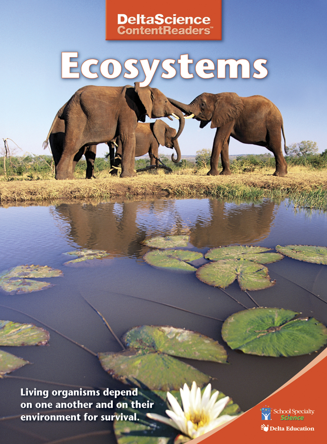 Image for Delta Science Content Readers Ecosystems Red Book, Pack of 8 from SSIB2BStore