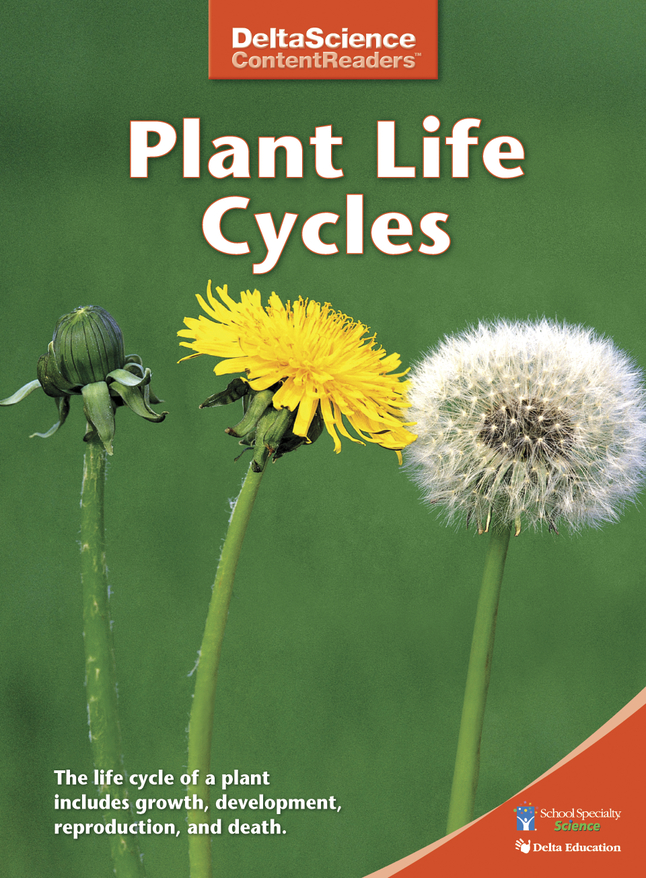 Delta Science Content Readers Plant Life Cycles Red Book, Pack of 8, Item Number 1278099