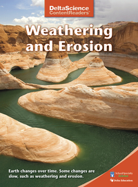 Image for Delta Science Content Readers Weathering and Erosion Red Book, Pack of 8 from School Specialty