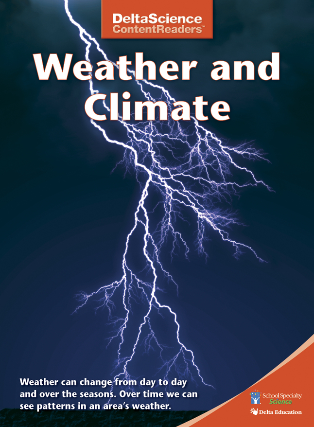 Image for Delta Science Content Readers Weather and Climate Red Book, Pack of 8 from SSIB2BStore