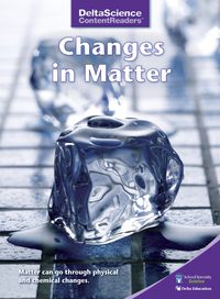Image for Delta Science Content Readers Changes in Matter Purple Book, Pack of 8 from School Specialty