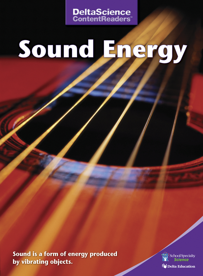 Image for Delta Science Content Readers Sound Energy Purple Book, Pack of 8 from SSIB2BStore