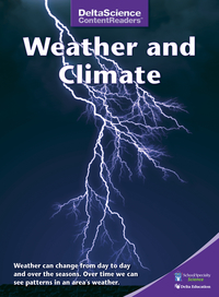 Image for Delta Science Content Readers Weather and Climate Purple Book, Pack of 8 from SSIB2BStore