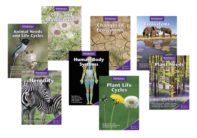 Image for Delta Science Content Readers Life Science Purple Edition, Single Copy Bundle from SSIB2BStore