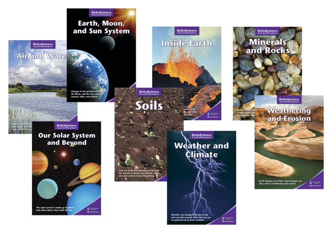 Image for Delta Science Content Readers Earth Science Purple Edition, Class Bundle from School Specialty