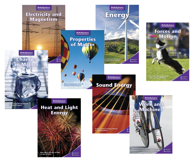 Delta Science Content Readers Physical Science Purple Edition, Class Bundle, Item Number 1278201