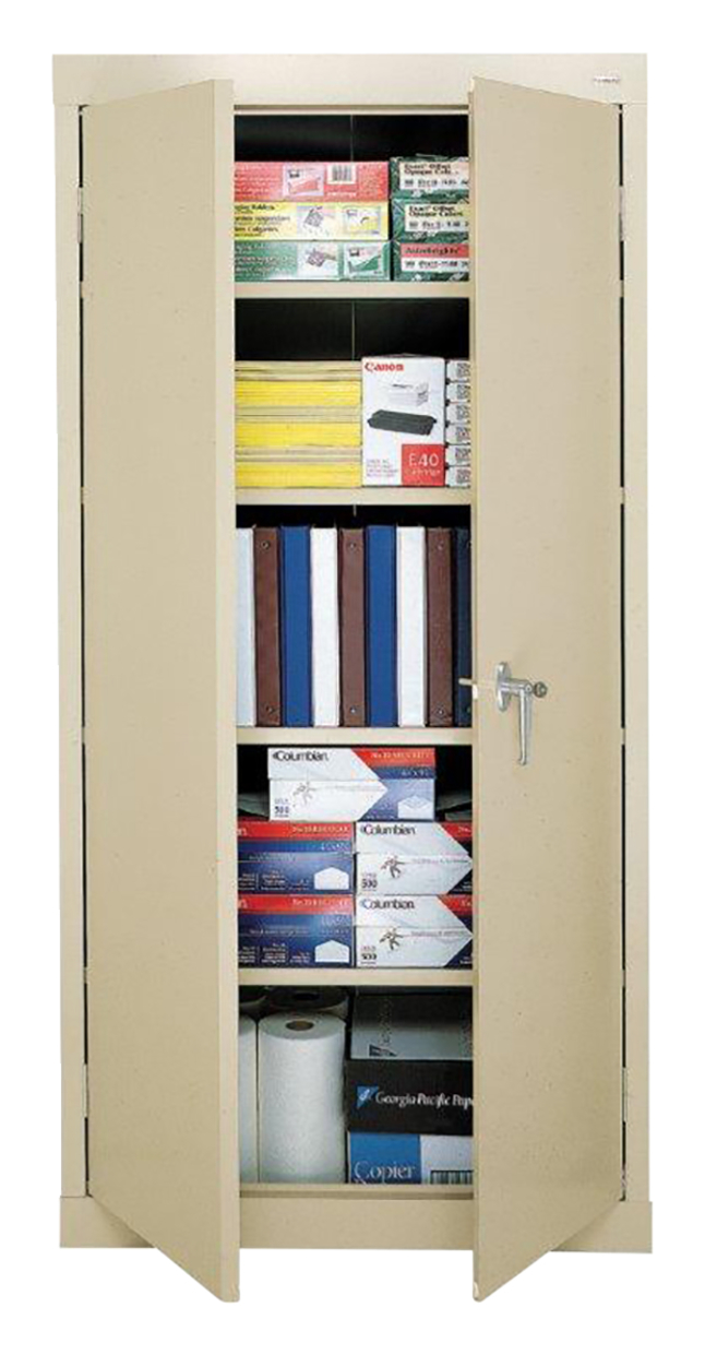 Boltless Storage Cabinet with Shelves, 36 x 18 x 72 Inches, Item Number 1285881
