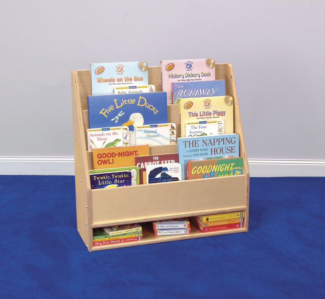 Childcraft Book Stand With Dry Erase Panel 3 Shelves 24 X 9 X 24