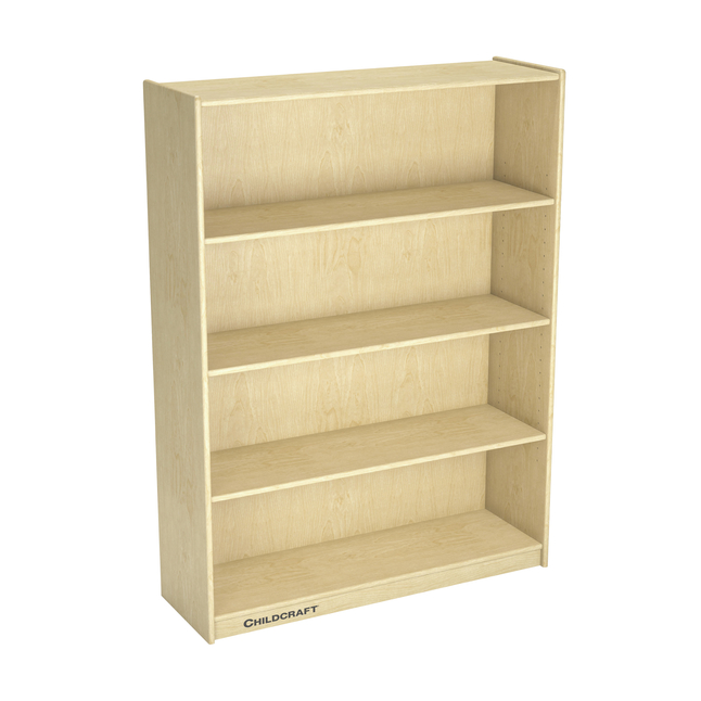 Childcraft Adjustable Bookcase 4, 48 Inch Bookcase Cabinet