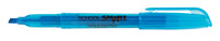 School Smart Pen Style Highlighter, Chisel Tip, Blue, Pack of 12 Item Number 1298547