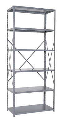 Image for Republic Industrial Clip 5 Shelf Starter Open Unit, 36 x 18 x 85 Inches from School Specialty