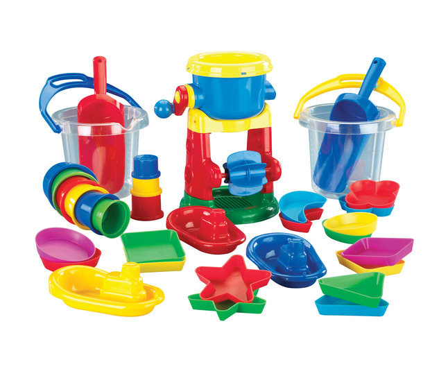 sand and water toys