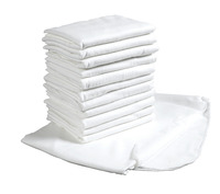 Children's Factory Washable Blanket, 100% Cotton, White, Pack of 12, for Use with All Cots Item Number 1427750