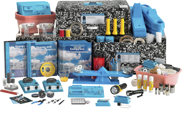 FOSS Third Edition Energy and Electromagnetism Complete Kit, Grades 4 to 6, with 32 Seats Digital Access, Item Number 1325216