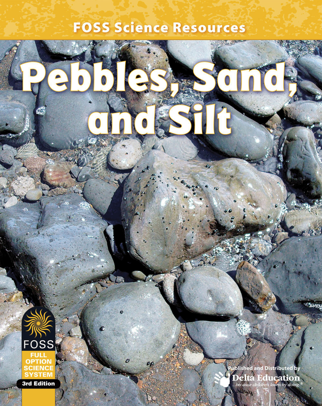 Image for FOSS Third Edition Pebbles, Sand, and Silt Science Resources Book, Pack of 8 from SSIB2BStore