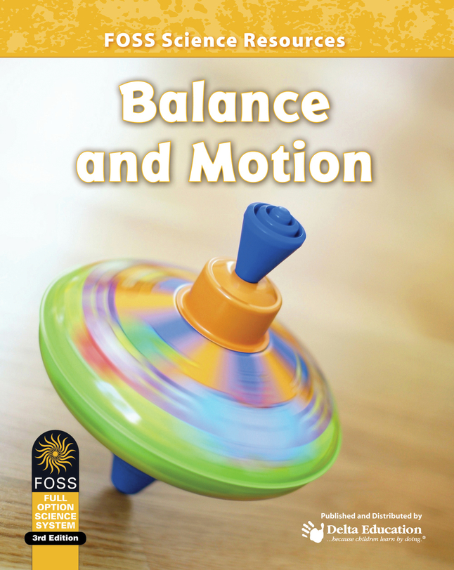 FOSS Third Edition Balance and Motion Science Resources Book, Pack of 8, Item Number 1325273