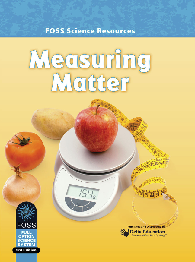Image for FOSS Third Edition Measuring Matter Science Resources Book from School Specialty