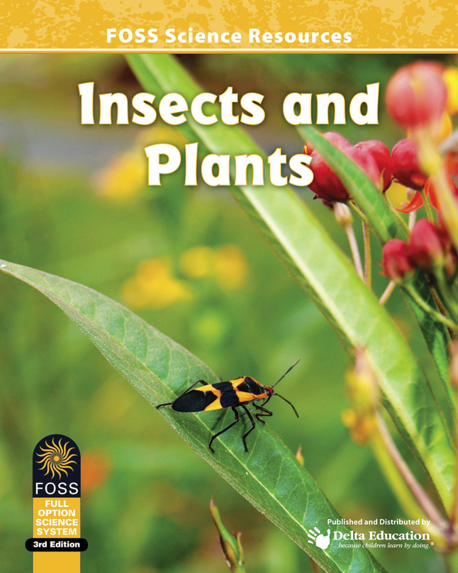 FOSS Third Edition Insects and Plants Science Resources Book, Pack of 8, Item Number 1325298
