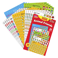 Trend Enterprises Superspots Animal Friends Stickers, Pack Of 2500