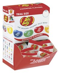 Jelly Belly Assorted Flavored Trial Size Single-Serving Gourmet Jelly Beans, Item Number 1332932