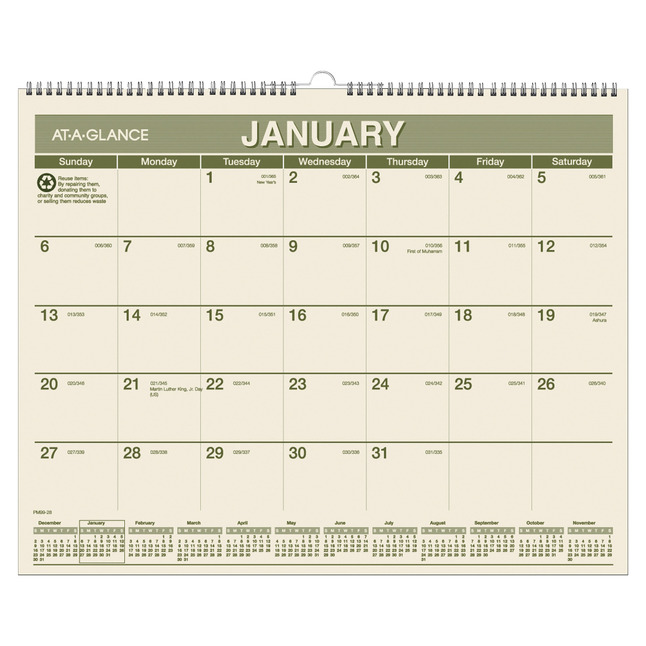 Daily Planner and Calendars, Item Number 1334062
