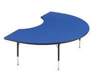 Classroom Select LockEdge Adjustable Activity Table, Kidney, 96 x 48 Inches, Item Number 1362584