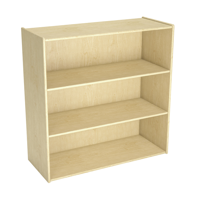 Childcraft Deep Shelf Storage Unit 3, Deep 3 Shelf Bookcase