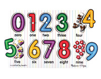Melissa & Doug See-Inside Numbers Puzzle, Item Number 1335953