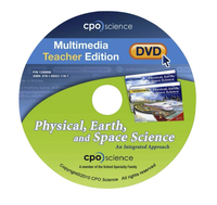 CPO Science Physical, Earth, and Space Science Interactive Teacher Edition DVD, Item Number 1336899