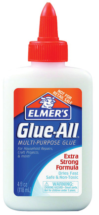 Elmer's Glue-All Multi-Purpose Glue, 4 Ounces, Dries Clear Item Number 1337116