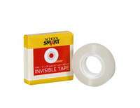 School Smart Invisible Tape, 1/2 x 1296 Inch, Clear, Pack of 12 Item Number 1354241