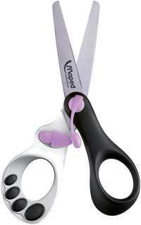 Maped Koopy Koopy Spring Assisted Scissors, 5 Inches, Assorted Colors, Set of 12 Item Number 1359308