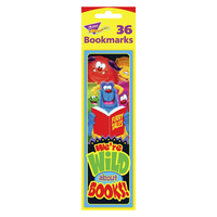 Image for Trend Enterprises Wild About Books Bookmarks, Multicolors, Pack of 36 from School Specialty